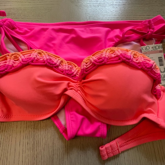 Bongo & Exhilaration String Bikini Sz Lg - Picture 9 of 9